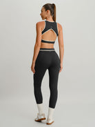 Women's Knitted Nylon Sports Tank Tops Sustainable Yoga Tops - BERLOOK