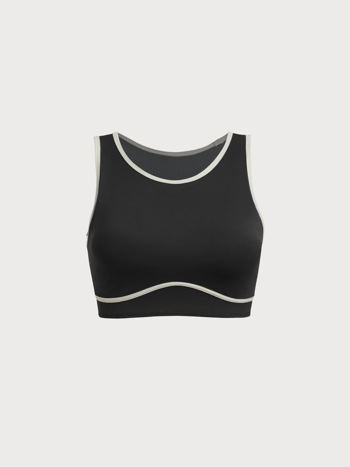 Women's Knitted Nylon Sports Tank Tops Sustainable Yoga Tops - BERLOOK