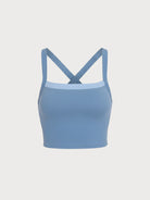 Women's Knitted Nylon Sports Yoga Camis Sustainable - BERLOOK