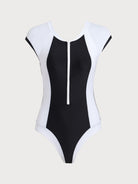 Women's Knitted Nylon Surfing One Pieces Sustainable Surfing Clothes - BERLOOK