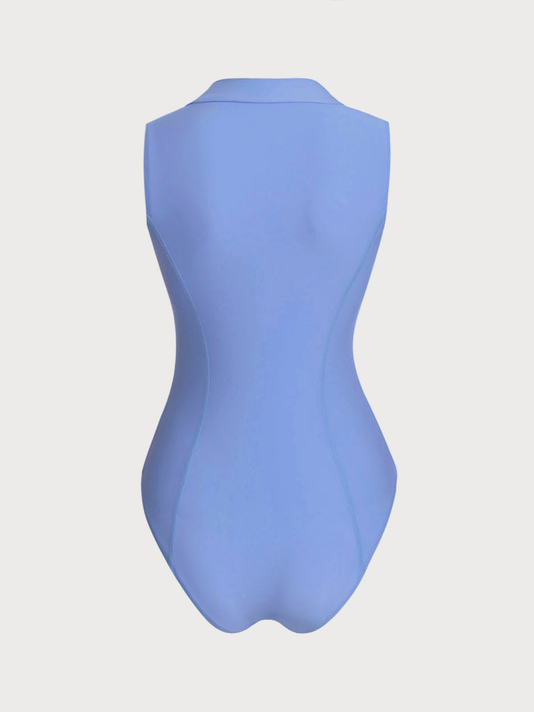 Women's Knitted Nylon Surfing One Pieces Sustainable Surfing Clothes - BERLOOK