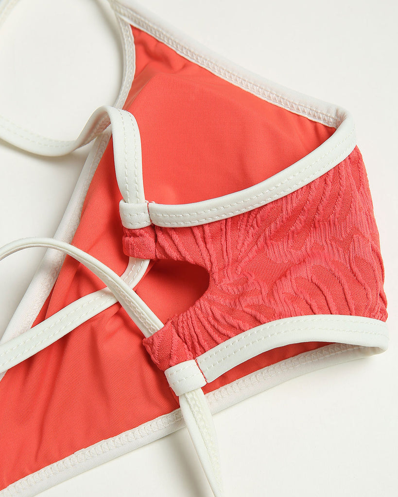 Women's Knitted Nylon Surfing Top Sustainable Surfing Clothes - BERLOOK