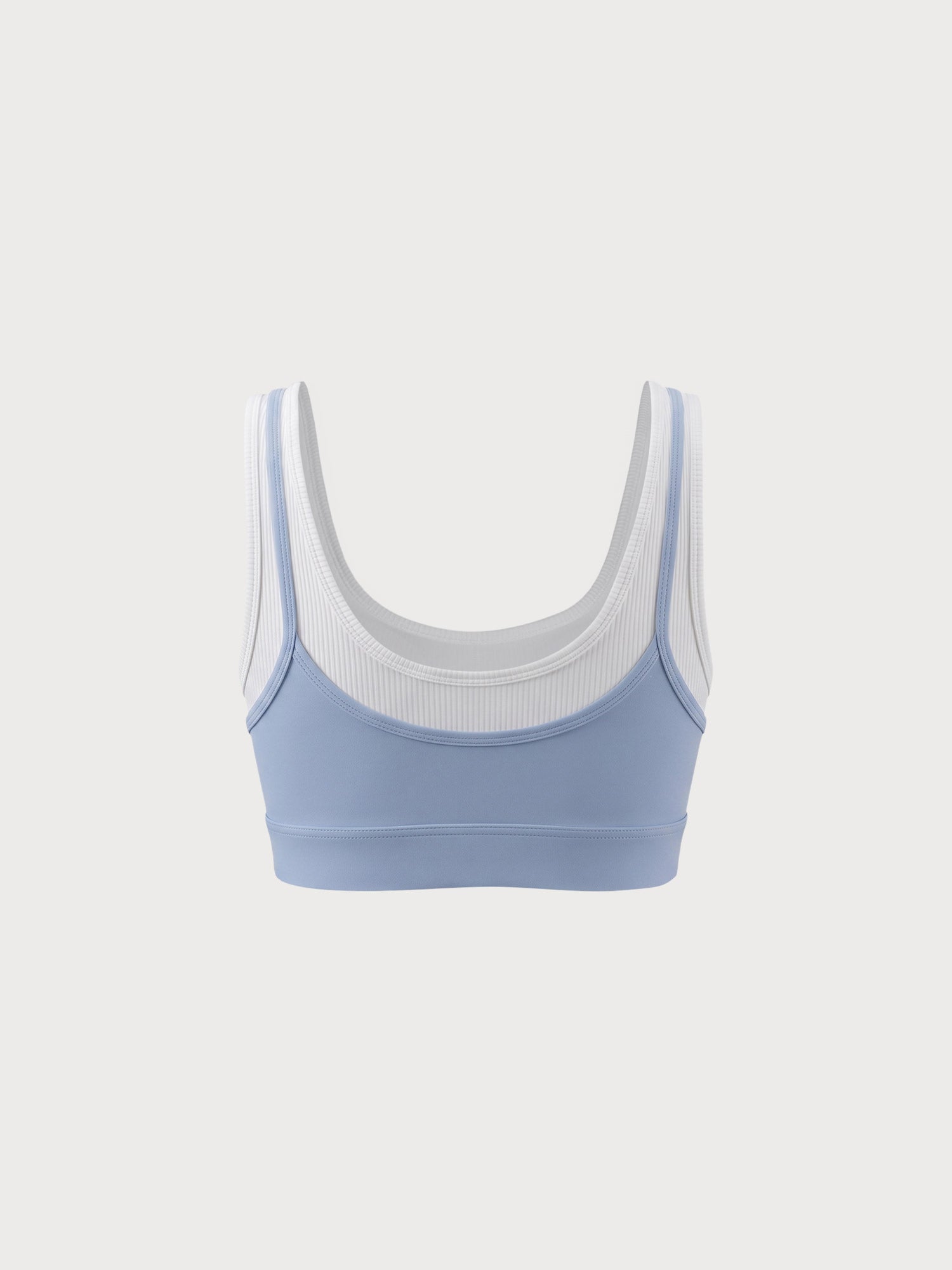 Women's Knitted Nylon Tank Tops Sustainable Yoga Tops - BERLOOK