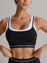 Women's Knitted Nylon Tank Tops Sustainable Yoga Tops - BERLOOK