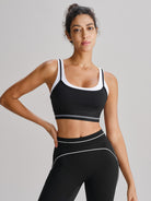 Women's Knitted Nylon Tank Tops Sustainable Yoga Tops - BERLOOK