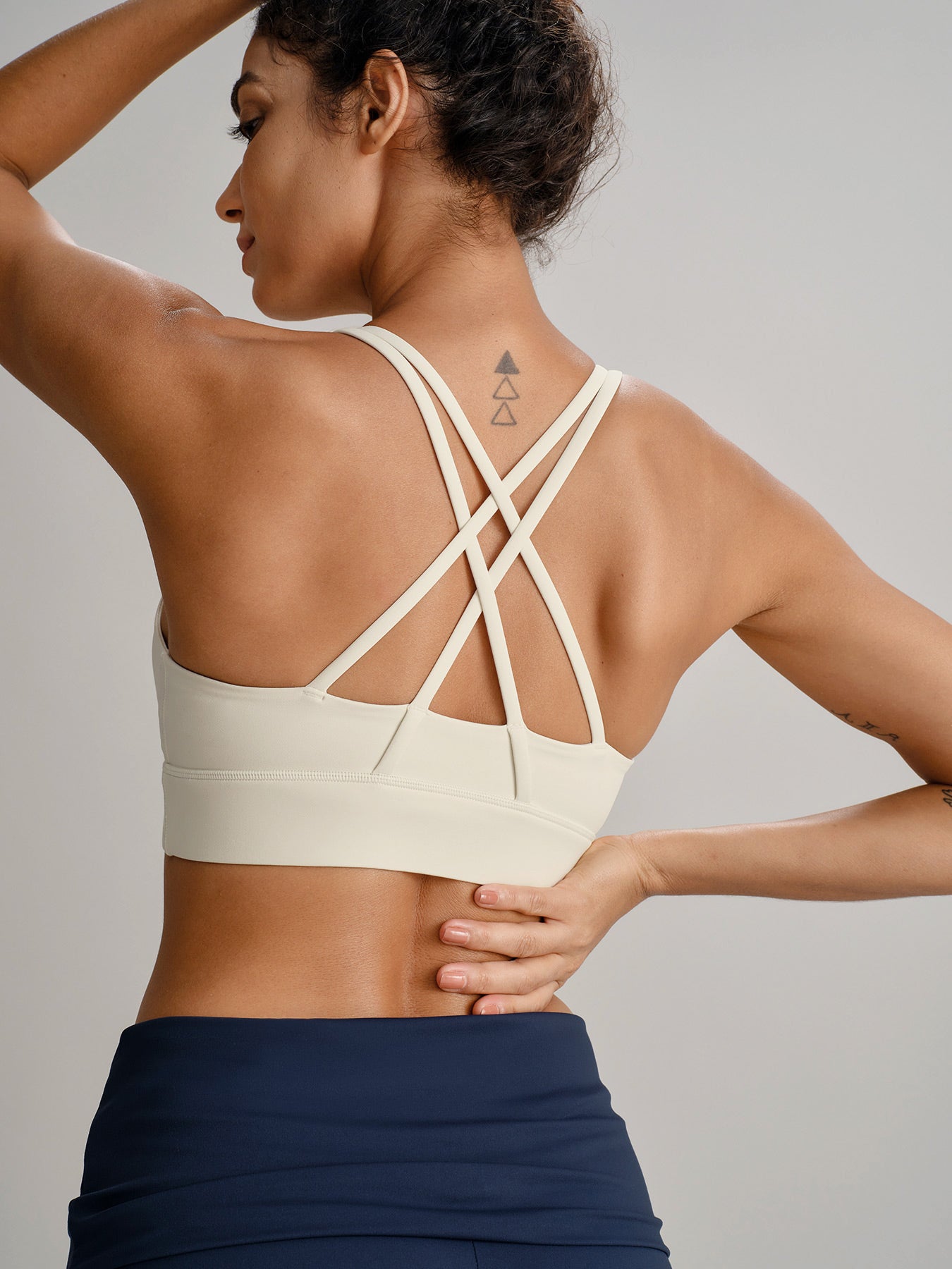 Women's Knitted Nylon Tank Tops Sustainable Yoga Tops - BERLOOK