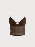 Women's Knitted Nylon Tankini Top Sustainable Tankinis - BERLOOK