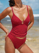 Women's Knitted Nylon Tankini Top Sustainable Tankinis - BERLOOK