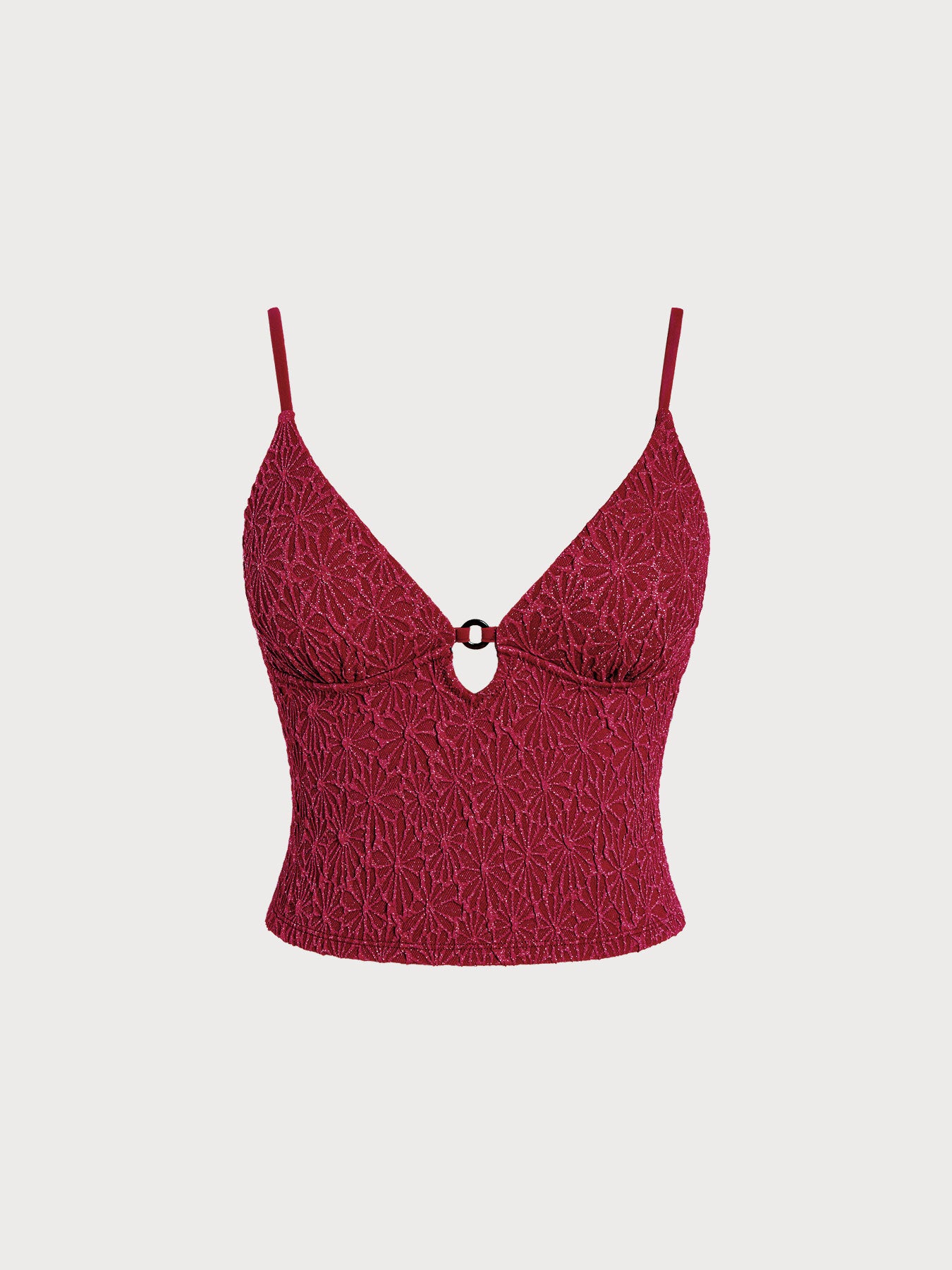 Women's Knitted Nylon Tankini Top Sustainable Tankinis - BERLOOK