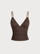 Women's Knitted Nylon Tankini Top Sustainable Tankinis - BERLOOK