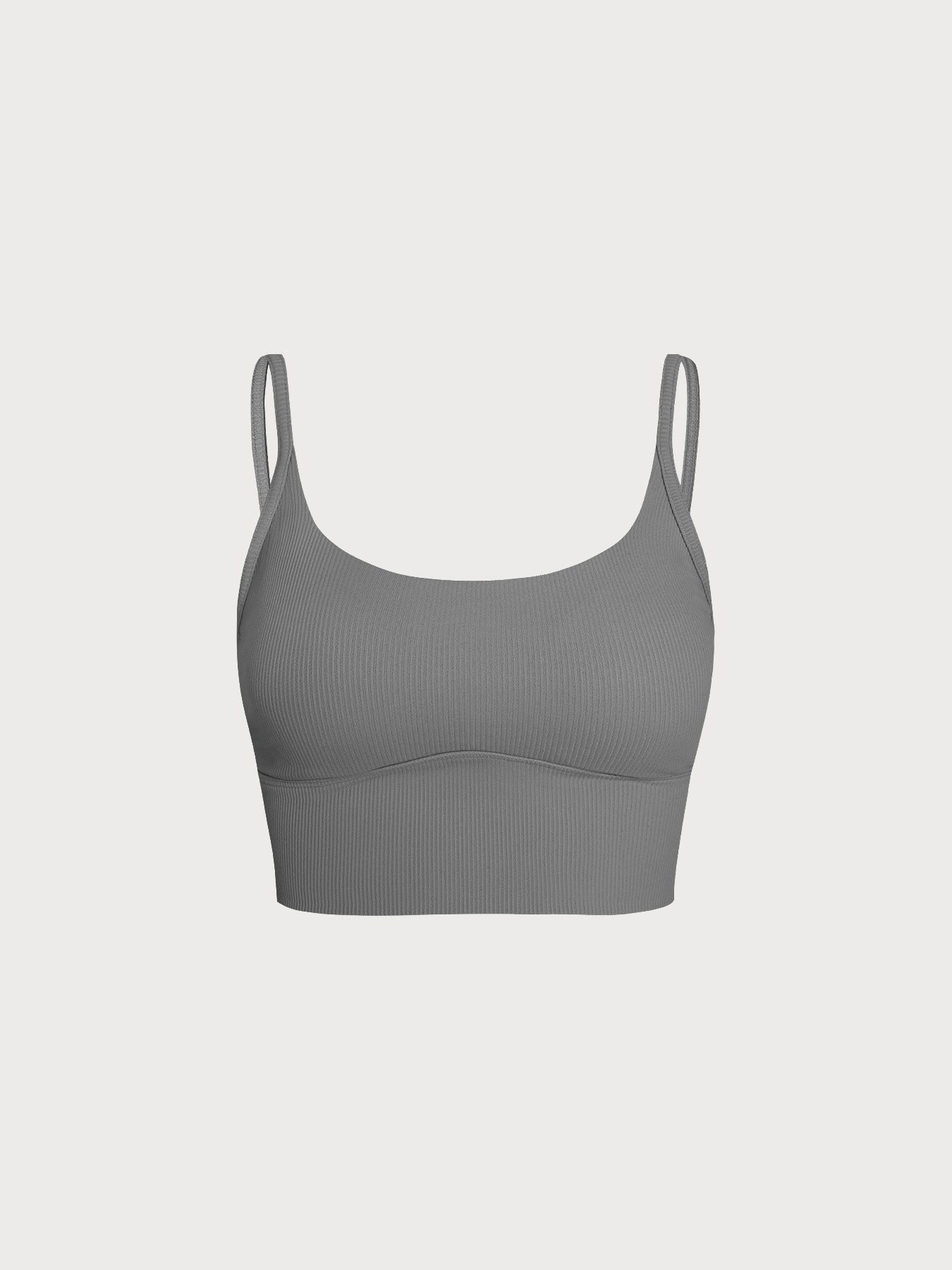 Women's Knitted Nylon Yoga Camis Sustainable Yoga Tops - BERLOOK