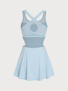 Women's Knitted Nylon Yoga Dresses Sustainable Yoga Dresses&Yoga Jumpsuit - BERLOOK