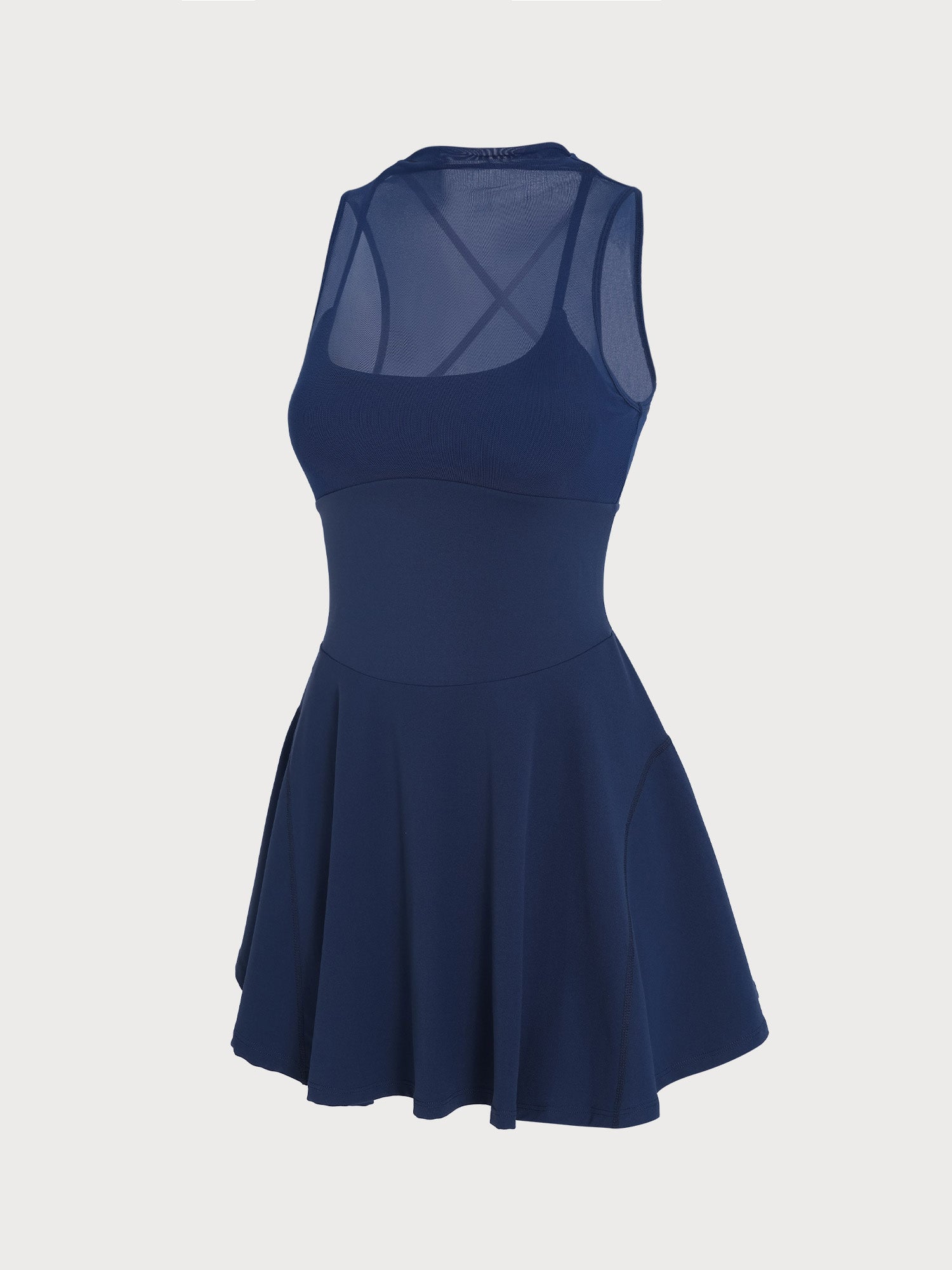 Women's Knitted Nylon Yoga Dresses Sustainable Yoga Dresses&Yoga Jumpsuit - BERLOOK