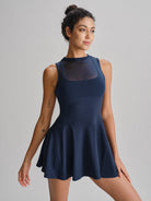 Women's Knitted Nylon Yoga Dresses Sustainable Yoga Dresses&Yoga Jumpsuit - BERLOOK