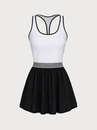 Women's Knitted Nylon Yoga Dresses Sustainable Yoga Dresses&Yoga Jumpsuit - BERLOOK