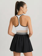 Women's Knitted Nylon Yoga Dresses Sustainable Yoga Dresses&Yoga Jumpsuit - BERLOOK