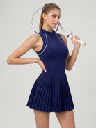 Women's Knitted Nylon Yoga Dresses Sustainable Yoga Dresses&Yoga Jumpsuit - BERLOOK