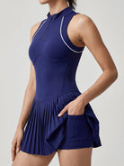 Women's Knitted Nylon Yoga Dresses Sustainable Yoga Dresses&Yoga Jumpsuit - BERLOOK