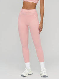 Women's Knitted Nylon Yoga Leggings Sustainable Yoga Bottoms - BERLOOK