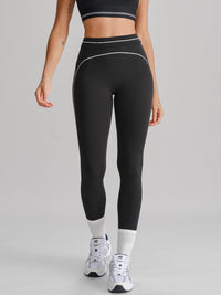 Women's Knitted Nylon Yoga Leggings Sustainable Yoga Bottoms - BERLOOK