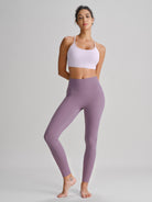 Women's Knitted Nylon Yoga Leggings Sustainable Yoga Bottoms - BERLOOK
