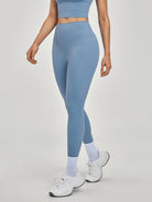 Women's Knitted Nylon Yoga Leggings Sustainable Yoga Bottoms - BERLOOK