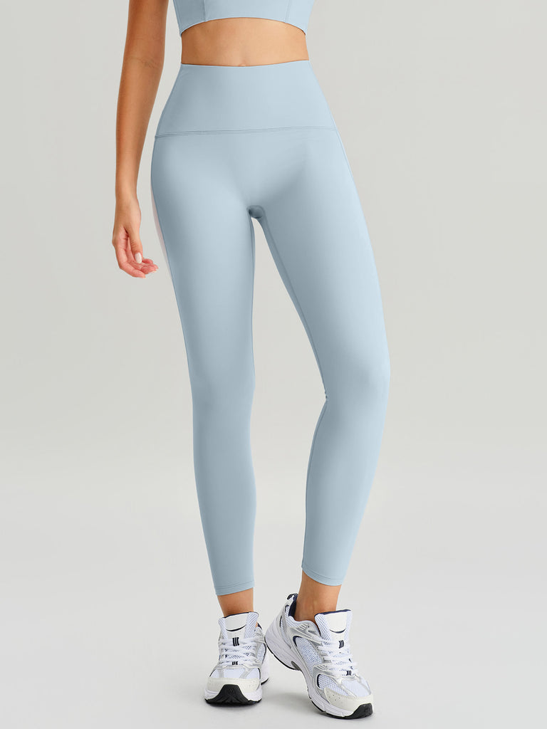 Women's Knitted Nylon Yoga Leggings Sustainable Yoga Bottoms - BERLOOK