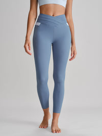Women's Knitted Nylon Yoga Leggings Sustainable Yoga Bottoms - BERLOOK