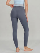 Women's Knitted Nylon Yoga Leggings Sustainable Yoga Bottoms - BERLOOK