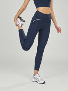 Women's Knitted Nylon Yoga Leggings Sustainable Yoga Bottoms - BERLOOK