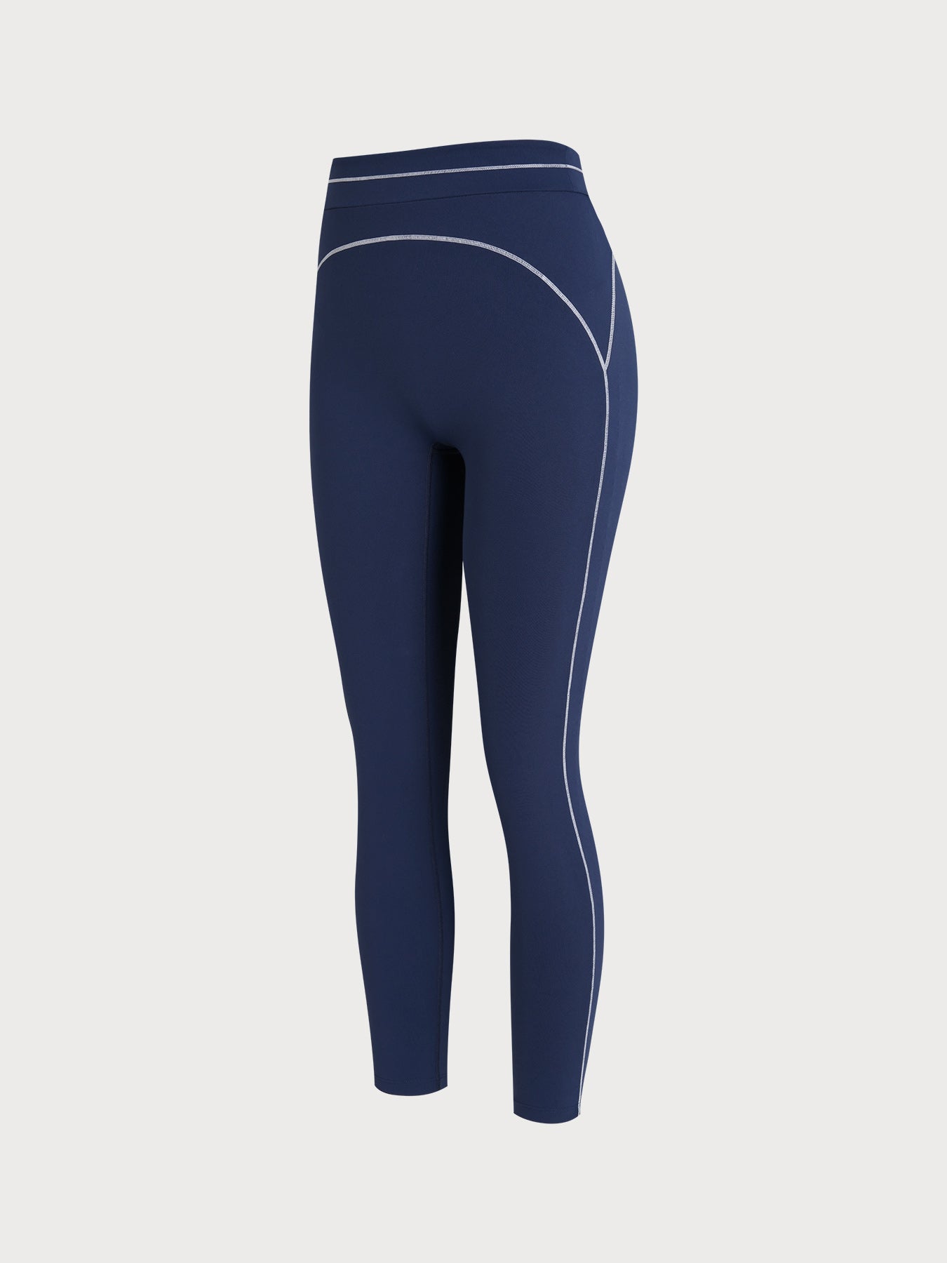 Women's Knitted Nylon Yoga Leggings Sustainable Yoga Bottoms - BERLOOK