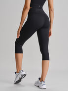 Women's Knitted Nylon Yoga Leggings Sustainable Yoga Bottoms - BERLOOK