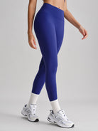 Women's Knitted Nylon Yoga Leggings Sustainable Yoga Bottoms - BERLOOK