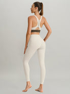 Women's Knitted Nylon Yoga Leggings Sustainable Yoga Bottoms - BERLOOK