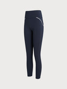 Women's Knitted Nylon Yoga Leggings Sustainable Yoga Bottoms - BERLOOK