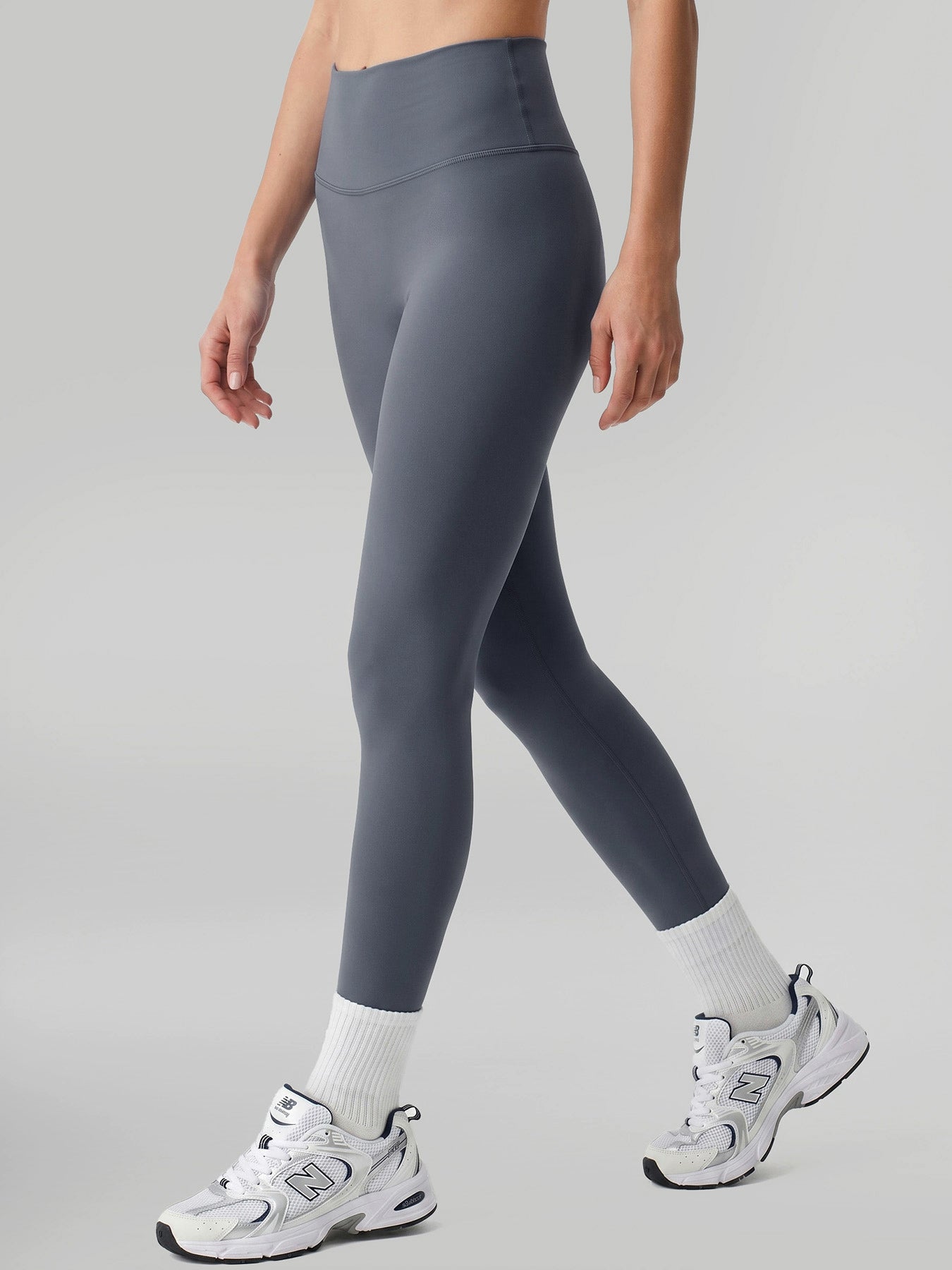 Women's Knitted Nylon Yoga Leggings Sustainable Yoga Bottoms - BERLOOK