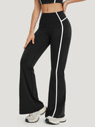 Women's Knitted Nylon Yoga Leggings Sustainable Yoga Bottoms - BERLOOK