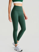 Women's Knitted Nylon Yoga Leggings Sustainable Yoga Bottoms - BERLOOK