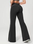 Women's Knitted Nylon Yoga Pants Sustainable - BERLOOK - 15
