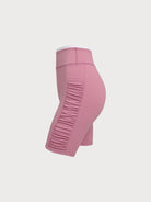 Women's Knitted Nylon Yoga Shorts Sustainable Yoga Bottoms - BERLOOK