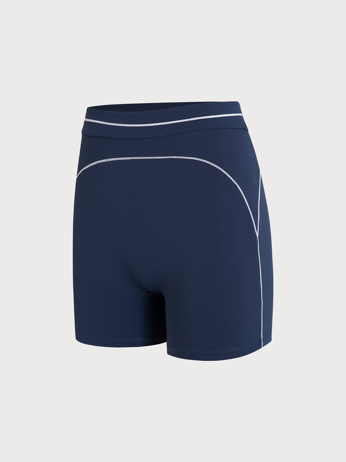 Women's Knitted Nylon Yoga Shorts Sustainable Yoga Bottoms - BERLOOK