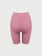Women's Knitted Nylon Yoga Shorts Sustainable Yoga Bottoms - BERLOOK