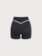 Women's Knitted Nylon Yoga Shorts Sustainable Yoga Bottoms - BERLOOK