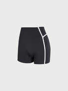 Women's Knitted Nylon Yoga Shorts Sustainable Yoga Bottoms - BERLOOK
