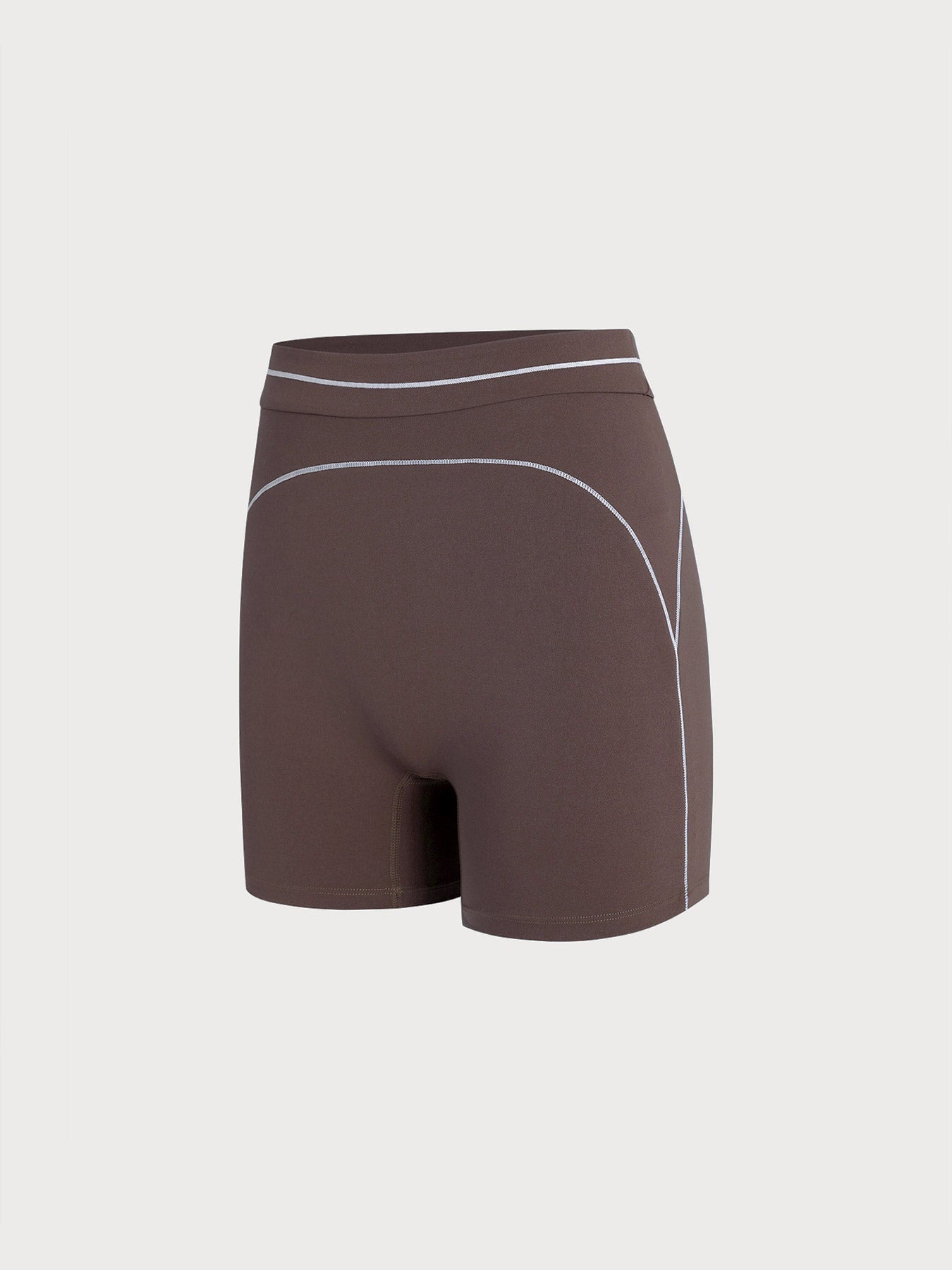 Women's Knitted Nylon Yoga Shorts Sustainable - BERLOOK