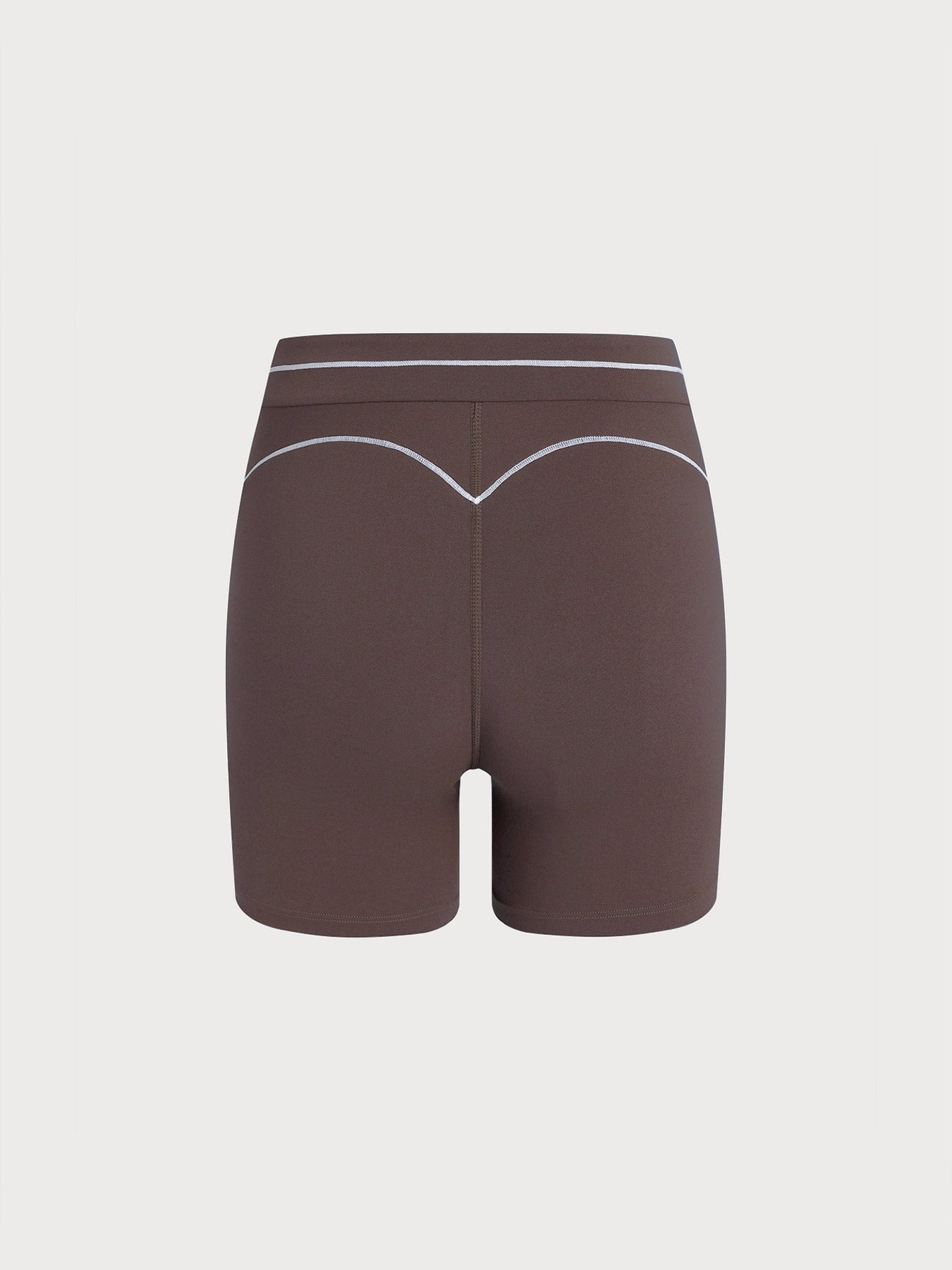 Women's Knitted Nylon Yoga Shorts Sustainable - BERLOOK