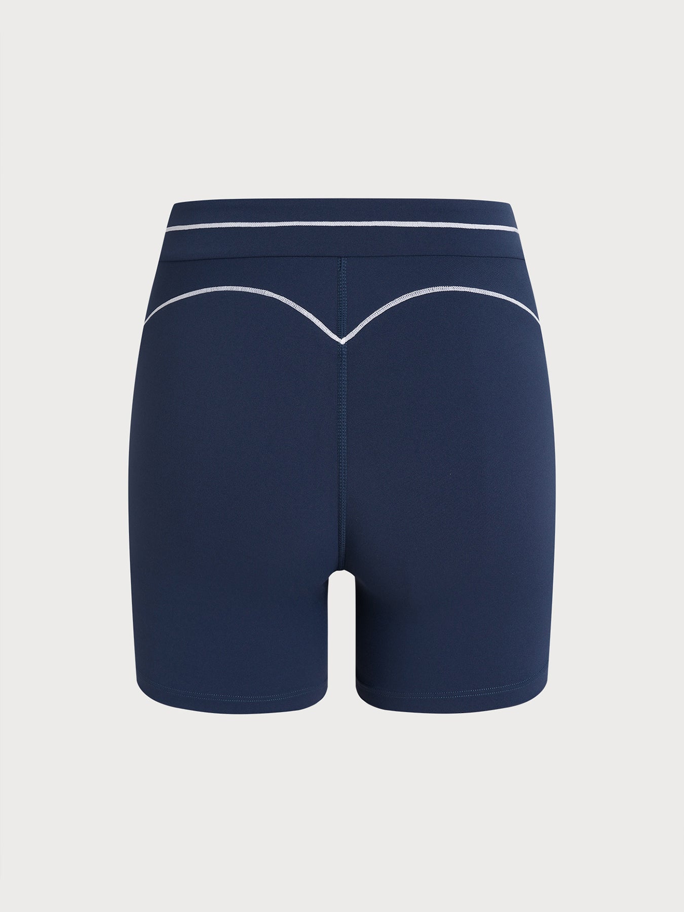 Women's Knitted Nylon Yoga Shorts Sustainable Yoga Bottoms - BERLOOK