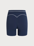 Women's Knitted Nylon Yoga Shorts Sustainable Yoga Bottoms - BERLOOK
