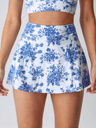 Women's Knitted Nylon Yoga Skirt Sustainable Yoga Bottoms - BERLOOK
