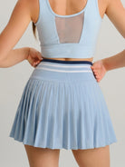 Women's Knitted Nylon Yoga Skirts Sustainable Yoga Bottoms - BERLOOK
